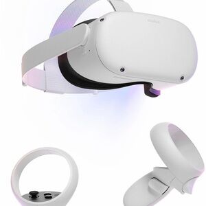 Oculus Quest 2 VR Headset with Controllers